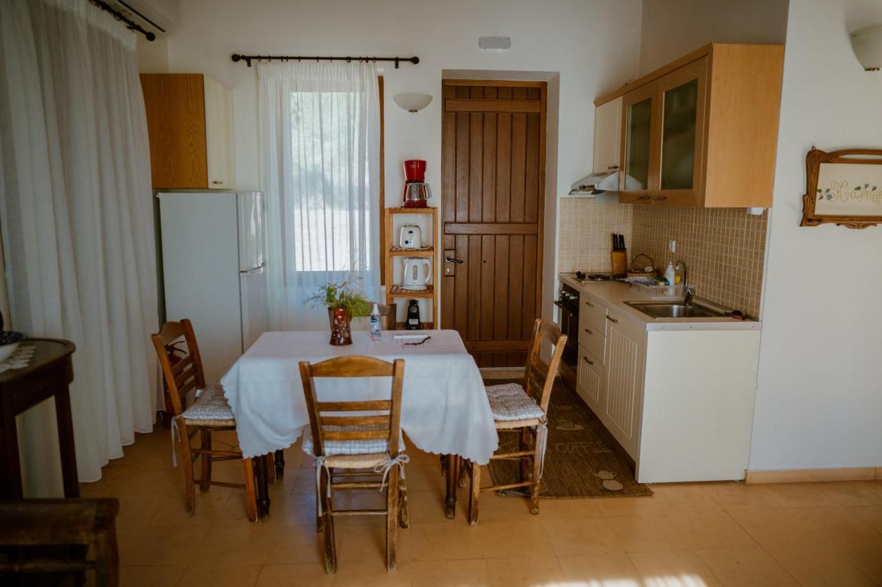 Seafront Traditional Stone House In Sunset Olive Grove - B Alyfanta Luaran gambar